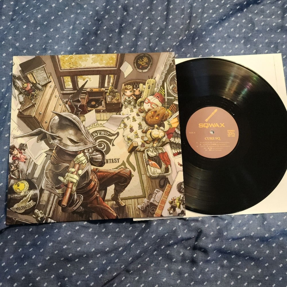Square Enix SQ Cure Final Fantasy SNES Nintendo Soundtrack Vinyl Gaming Music